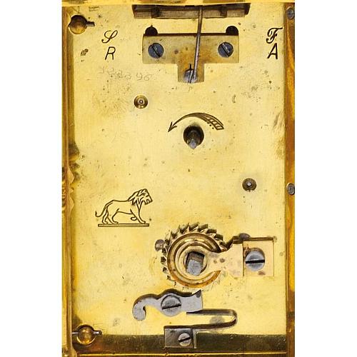 Часы каретные с будильником