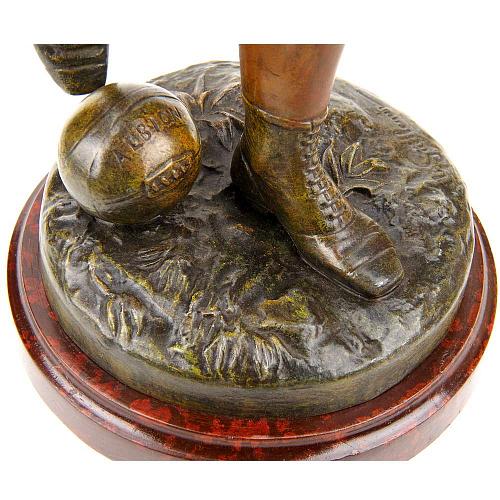 Скульптура кабинетная "Футболист"