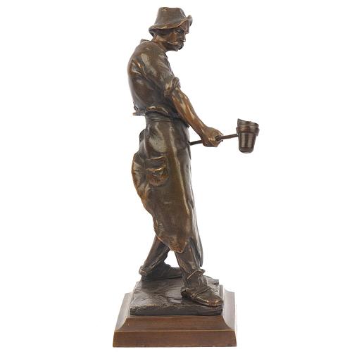 Статуэтка «Литейщик». Константин Холанд.
