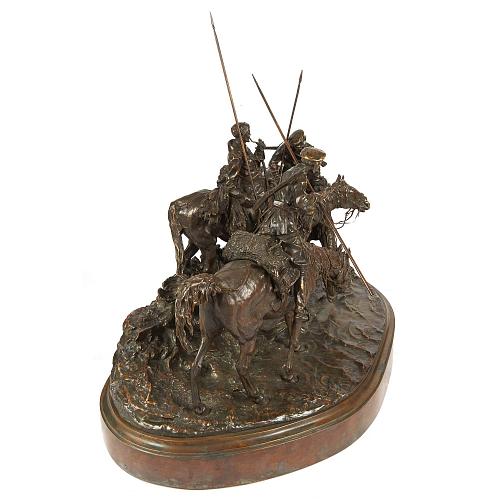 «Донские казаки – фуражиры». Лансере.