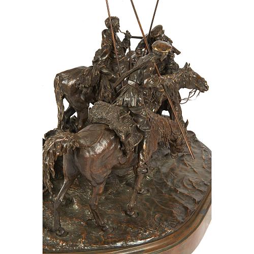 «Донские казаки – фуражиры». Лансере.