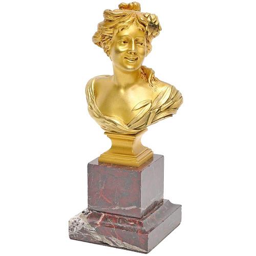 Миниатюрные парные бюсты «Весёлый разговор».