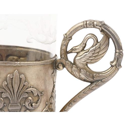 Подстаканник «Лебеди» СССР