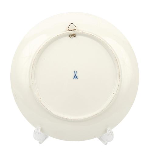 Тарелка «Ночь перед Рождеством». Мейссен.