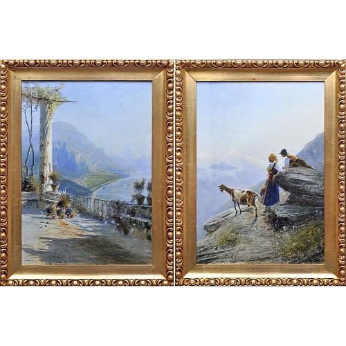 Джованни Баттиста. Парные пейзажи.
