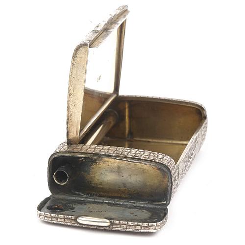 Портсигар «Русская тройка»