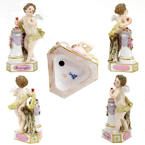 «Амуры с девизами». Meissen.