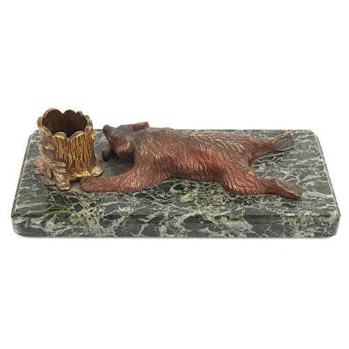 Настольное украшение «Медведь». Вена.