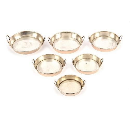 Комплект из шести икорниц. Бр. Грачевы.