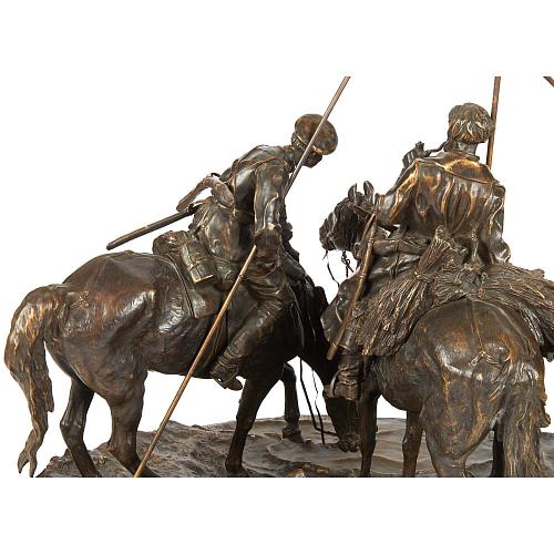 «Донские казаки – фуражиры». Лансере.