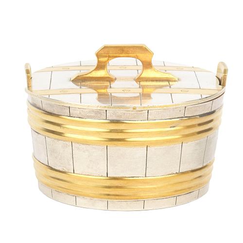 Икорница. Серебро царской России