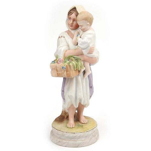 «Девочка крестьянка с ребенком». Гарднер.