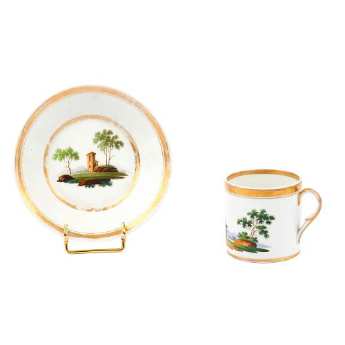 Чайная пара "Архитектурные пейзажи"