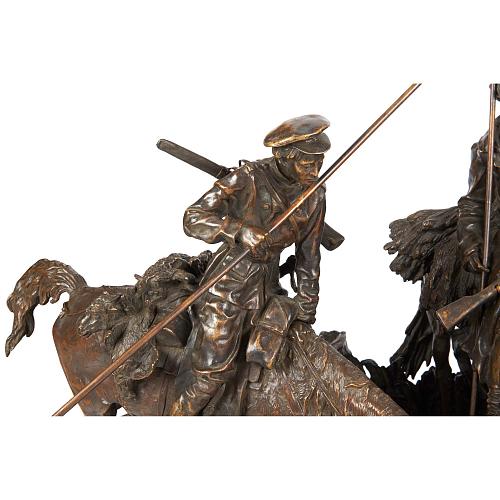 «Донские казаки – фуражиры». Лансере.