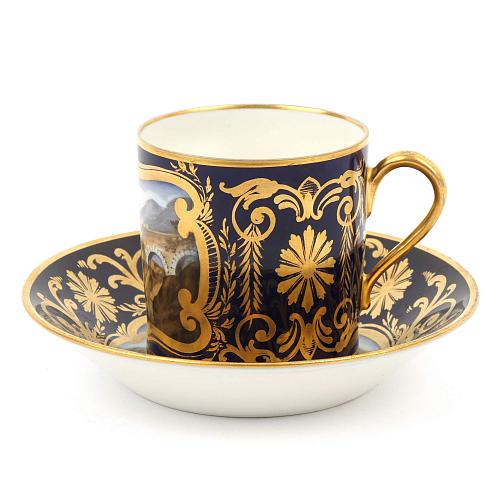 Чайная пара «Старая Англия». Дерби.