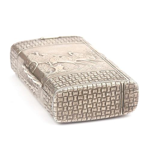 Портсигар «Русская тройка»