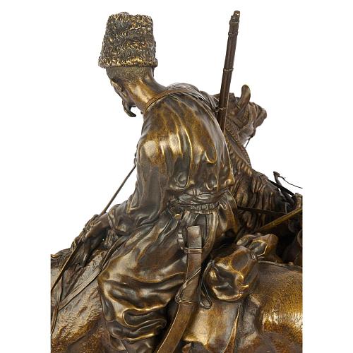 Композиция "Запорожец после битвы". Лансере.