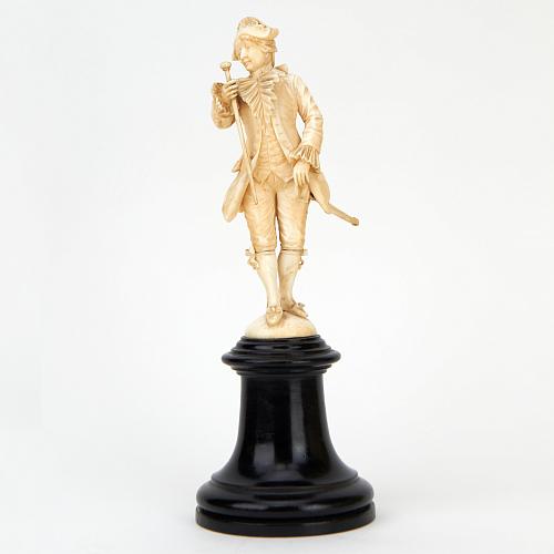 Парные статуэтки "Дама и кавалер".