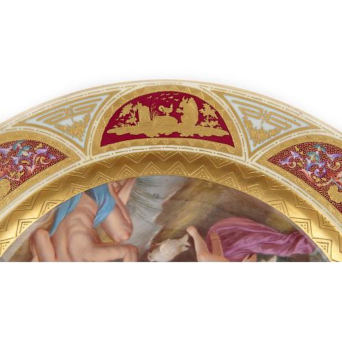 Блюдо «Адонис и Венера». Старая Вена