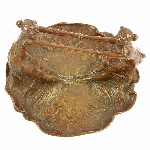 Ваза в стиле Модерн «Танцующие». Бергман.