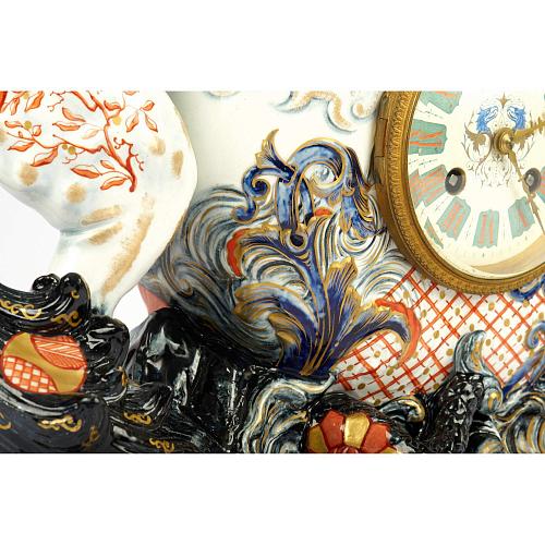 Каминный гарнитур «Лев и дракон»