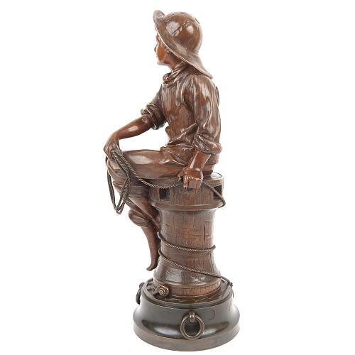 Скульптура кабинетная "Юнга".