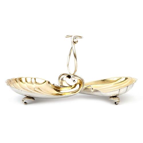 Ваза-менажница. П. П. Милюков.