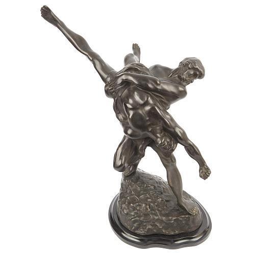 Скульптура «Борцы». Ламбо.