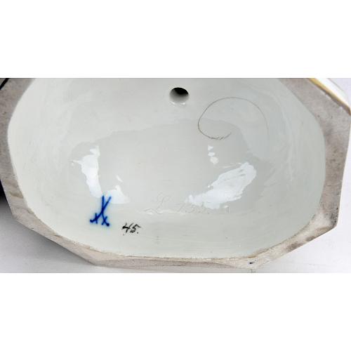 Парные скульптуры «День и Ночь». Мейссен.